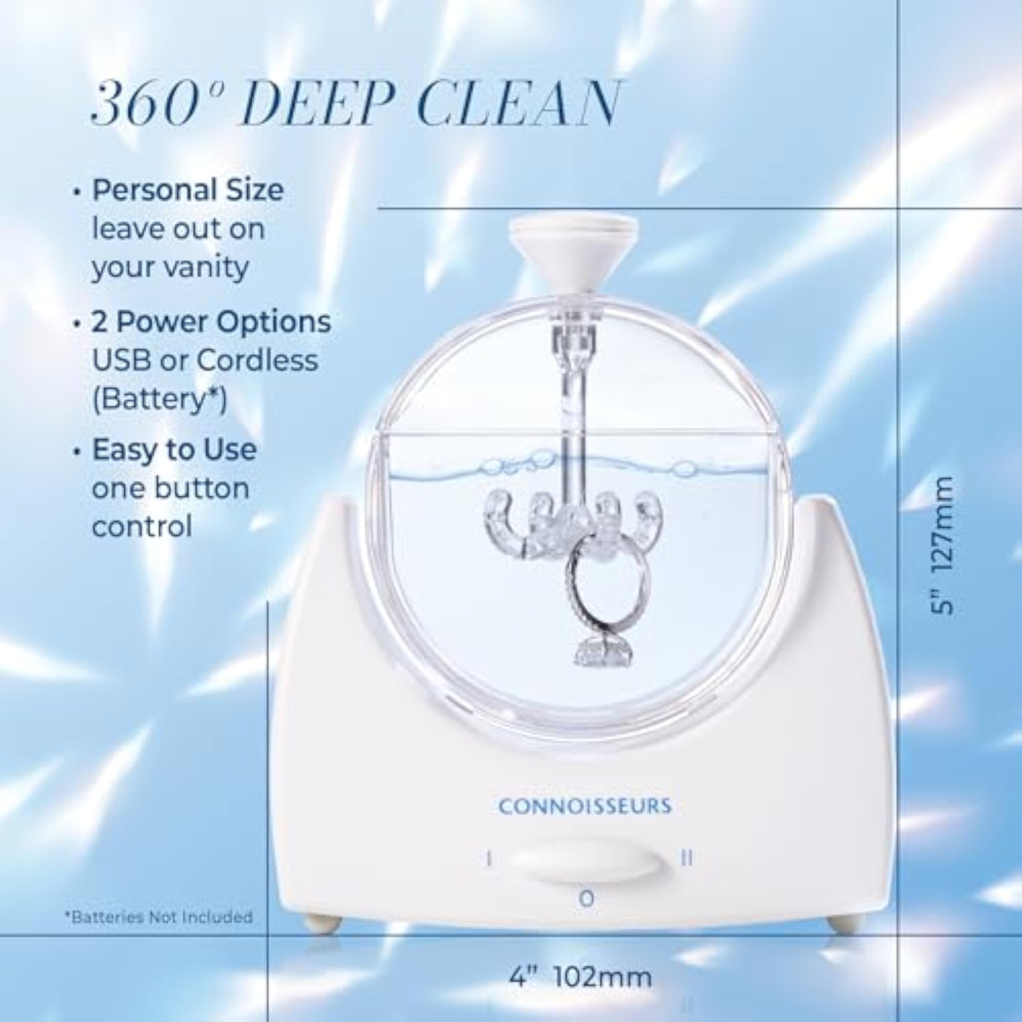 Diamond Dazzler Ultrasonic Cleaning Device for Jewellery
