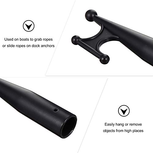 Yardwe Gancho de Barco de Náilon Barco Caiaque Jangada Bote Gancho Cabeça de Substituição Acessório