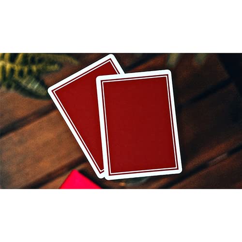 NOC Pro 2021 (Burgundy Red) Playing Cards - Marked