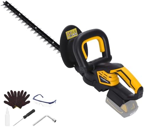 Hedge Trimmer for Dw 20V Battery,Hedge Trimmer Cordless with 22