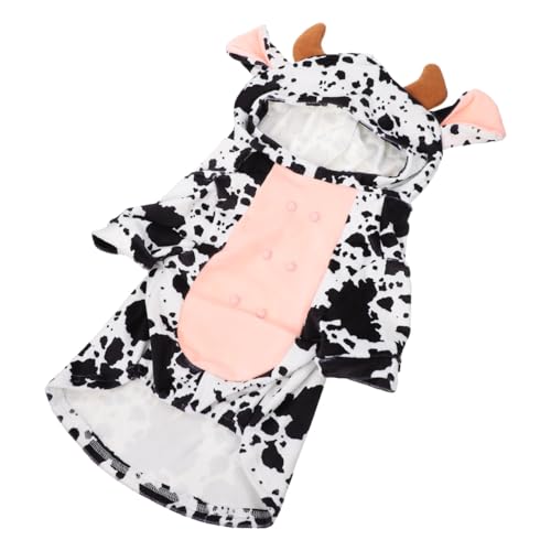 Disfraz para perro modelo vaca talla S