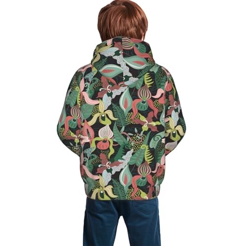 Jungle Kid Hoodies Boys Sweatshirts Girls Pullover with Pocket4