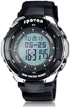 VONCE Spovan Blade III-B Round Dial Outdoor Digital Sports Watch (Black)