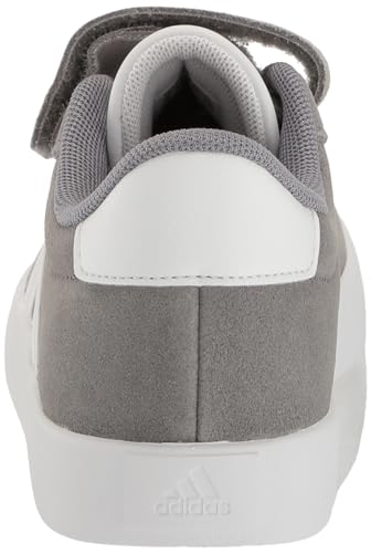 Image of adidas Kids' VL Court 3.0 Elastic Lace & Strap Shoe