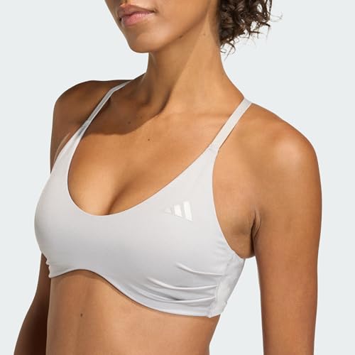 Sujetador de entrenamiento adidas para yoga y pilates: estilo brillante de bajo impacto para mujer 4