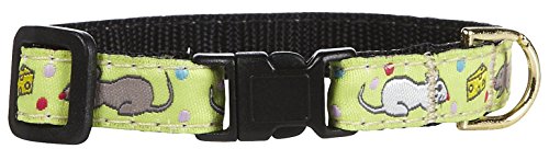Collier pour chat avec boucle de sécurité Say Cheese 10''