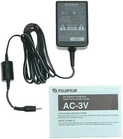 Fujifilm 3V AC Power Adapter for FinePix 2600, 4700, 30i, 40i, A101, A201, A205, A210, A310, A345 & A350