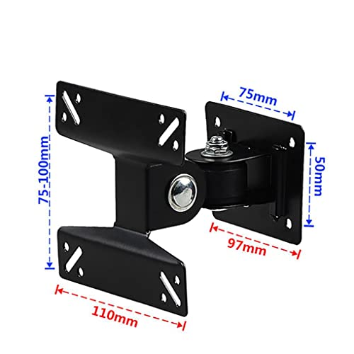 XUSIJAKQ1 Suporte para montagem de TV Painel plano giratório universal Snap Fastener Suporte ajustáv