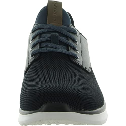 Skechers Men's Slip On Shoe Navy/Black (Navy/Black, 9.5)