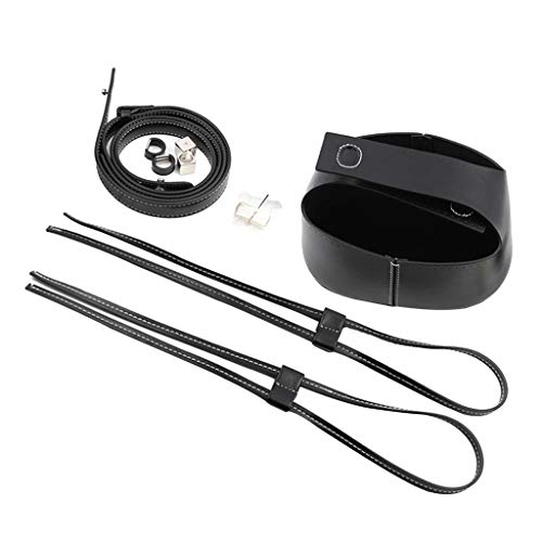 Serenable Diy couro do plutônio tricô crochê sacos base de almofada inferior do prego com furos cord