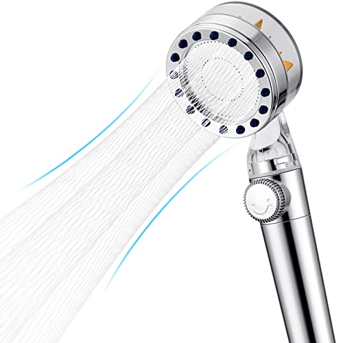 Docam Duschkopf Wassersparend, Handbrause Duschkopf Druckerhöhend Universal Duschköpfe Wassersparend Duschkopf Hochdruck Duschbrause für Baden Cover