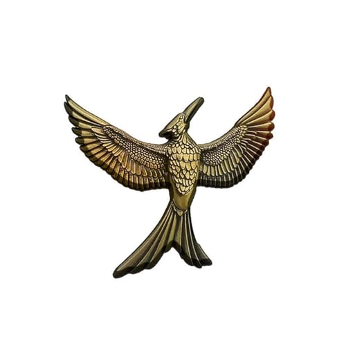 2Pack The Hunger Games Mockingjay Pin PART 2 Mockingjay Lapel Pin Brooch Badge 1.37" in Fan Collection