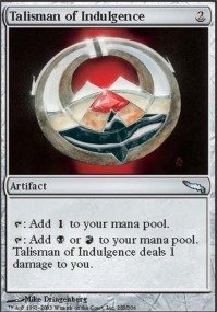 Magic The Gathering - Talisman of Indulgence - Mirrodin