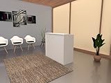 ✅ Mostrador laminado blanco ideal para todo tipo de negocios y salas de espera. Fabricación nacional y envío a toda la península.