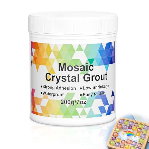 Mosaic Crystal Grout – Translucent Mosaic Grout...