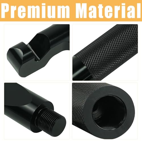 Image of RZR Belt Changing Tool for Po-laris RZR 570S 800S 900S 1000 XP4 Turbo Trail S 900 1000 2008-2024 Belt Removal Tools Kit, 7.44 x 0.98 Inch Black