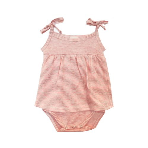 Estella Baby Girls Infants Blue Green Grey Orange Red 100% Organic Cotton Zoe Onesie Dress