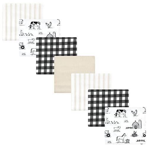 Image of Hudson Baby Unisex BabyCotton Flannel Receiving Blankets Bundle