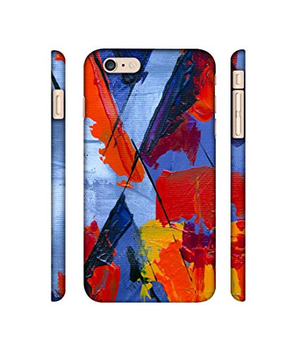 Image of Amazon Brand - Solimo Designer X Multicolor Texture 3D Printed Hard Back Case Mobile Cover for Apple iPhone 6 Plus / 6S Plus