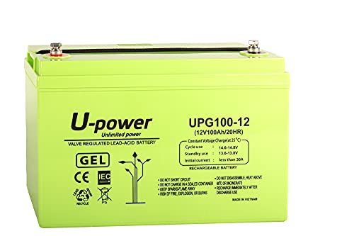 Master U-Power Bateria Plomo Gel 100Ah 12V