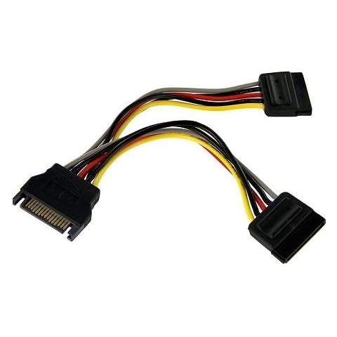 Cable Adaptador Bifurcador Divisor Splitter de Alimentación SATA Cover