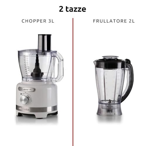 Ariete Robot da Cucina Gourmet Pro Moderna 1782 Nero con Frullatore - vue 9