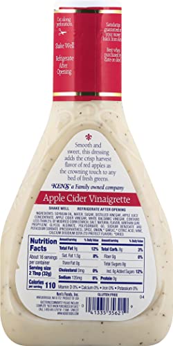 Ken's Steak House Apple Cider Vinaigrette Dressing (16 Fl Oz, Pack Of 6) #TOP3