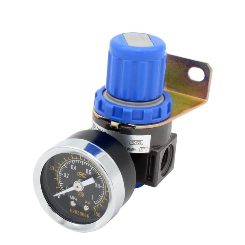 Evite caídas de presión en su compresor con la válvula reguladora mini AR2000 de 1/4''