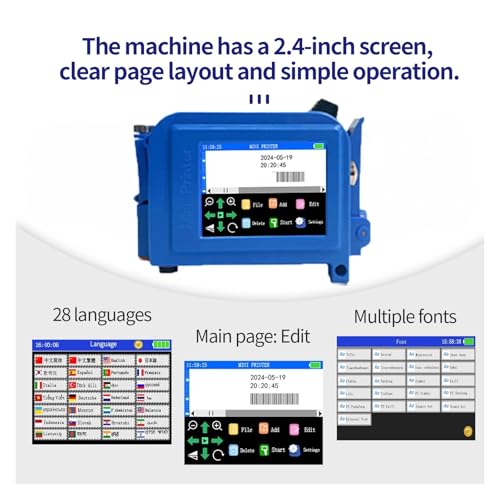 Impression de codes QR et logos avec l'imprimante mini portable E11 - 4