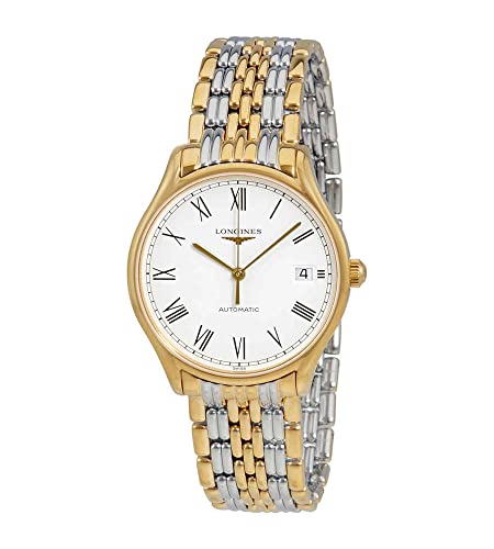 Longines Lyre White Dial Ladies Two Tone Watch L4.860.2.11.7
