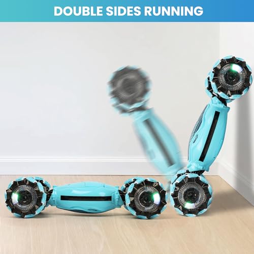 Image of GILI Gesture Sensing RC Stunt Car for Boys Age 6-12, Hand Controlled Double Sided Twist Car for Indoor Outdoor, 4WD Remote Control Vehicle, Best Birthday Gifts for Kids 7 8 9 10 11