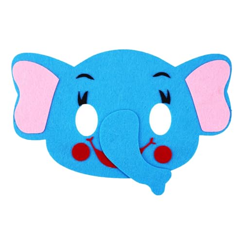 Jtnohx Masques Animaux en Feutrine, 10 Masques d'Halloween Enfant, Accessoires de Fête...