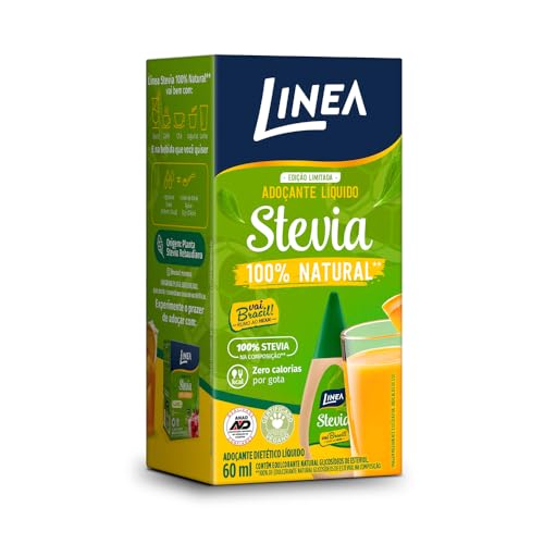 Linea Adoçante Líquido 100% Stevia 60ml