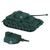 BMC CTS WW2 German Panzer IV Tank - Forest-Green Plastic Army Military Vehicle
