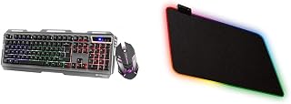 Zebronics Transformer Gaming Keyboard and Mouse Combo,Braided Cable,Durable Al Body,Multimedia Keys Price In India
