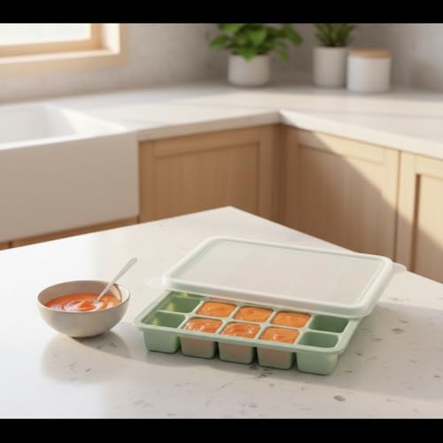 Set de 2 moldes flexibles para hielo con tapa miniatura 7