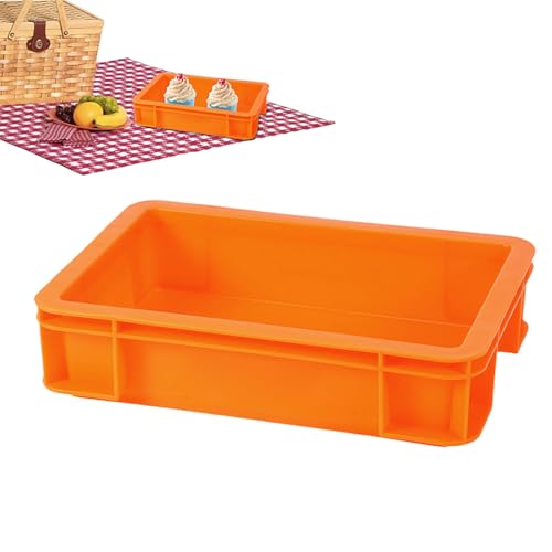 Acunny Caja De Almacenamiento,Apilables Resistentes Ahorradores De Espacio - Caja Organizador Para Herramientas De Camping | Para Garaje Armario Sótano Oficina Exterior Camping Pesca