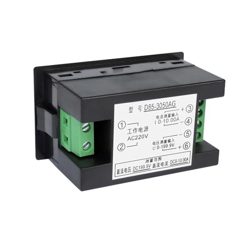 Voltmètre ampèremètre CC 50A haute précision écran LCD HD D85-3050AG - 2
