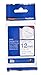 Produktbild brother Beschriftungsband TZe-FA3 / 12 mm / Druck blau / Band weiß / Textilband zum aufbügeln / für brother P-touch 200, 210E, 220, 300, 310, 340, 340C, 350, 540, 540C, 550, 900F, 1000, 1010, 1090, 1200, 1200P, 1230PC, 1250, 1250J, 1250S, 1260VP, 1280, 1280DT, 1290, 1290DT, 1290VP, 1750, 18R, 1800, 1800E, 1830VP, 1850, 1950VP, 2030VP, 2100VP, 2400, ...