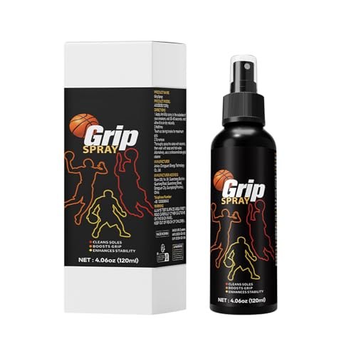 Sneaker Traction Enhancer - 120 ml para zapatos con refuerzo de tracción, agarre mejorador, mejora la tracción de zapatillas, spray portátil para danza, fútbol, tennies, golf, senderismo