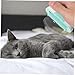 BESPORTBLE Cat Grooming Comb Brush for Shedding Self-Cleaning Hair Removal Tool for Cats PET Cleaning Supplies Comfortable Grip