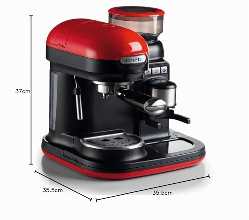 Machine À Café Espresso Ariete 1318 – 15 Bars, Moulin Intégré 0,8 L - vue 7