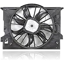 Dual Radiator and Condenser Fan Assembly - Cooling Direct Compatible/Replacement for MB3115116 03-06 Mercedes-Benz E320/500/55, 07-09 E550, 06-11 CLS-Class