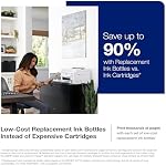 Epson EcoTank ET-4800 Wireless All-in-One Cartridge-Free Supertank Printer with Scanner, Copier, Fax, ADF and Ethernet – Ideal for Your Home Office