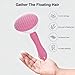Cat Brush, Self Cleaning Slicker Brush, Skin-Friendly Grooming Tool for Cats & Dogs, Easily Removes Shedding Hair & Mats, Pet Massaging Tool for Long and Short, No Hair Build-Up, Easy to Clean