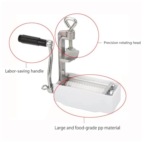 Herramienta ablandadora de carne, ablandador de manivela para una preparación perfecta de carne, ideal para chefs y cocineros caseros