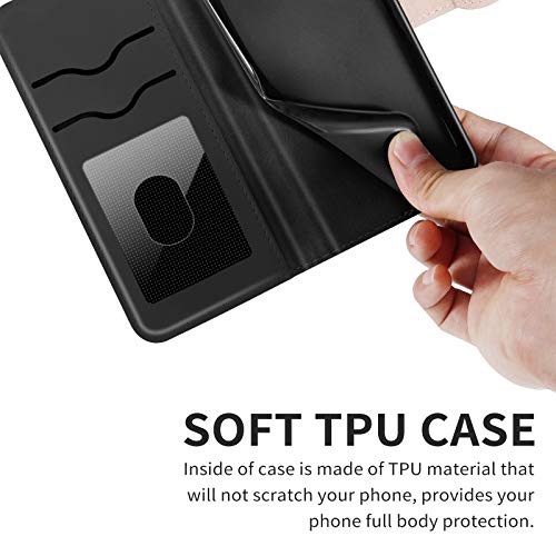 MUTOUREN Case Compatible with Xiaomi Redmi Note 10 4G/Redmi Note 10S PU Leather Protective Wallet Case Flip Cover Magnetic Closure Card Slot Bumper with 1* Screen Protector - Image 4
