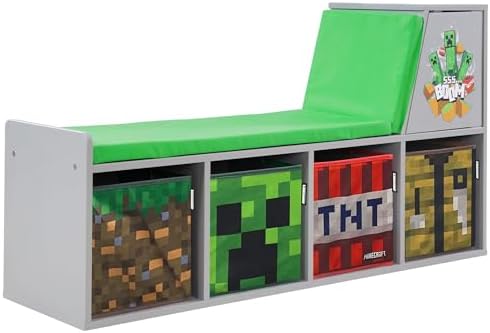 Minecraft Torcia A LED 28 Cm | Replica Ufficiale Della Torcia Brownstone | Lampada Notte Ricaricabile USB Con 4 Effetti Luce