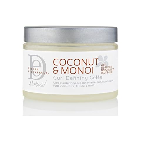 Curl Defining Gel 12 oz Natural Coconut & Monoi Design Essentials Cover