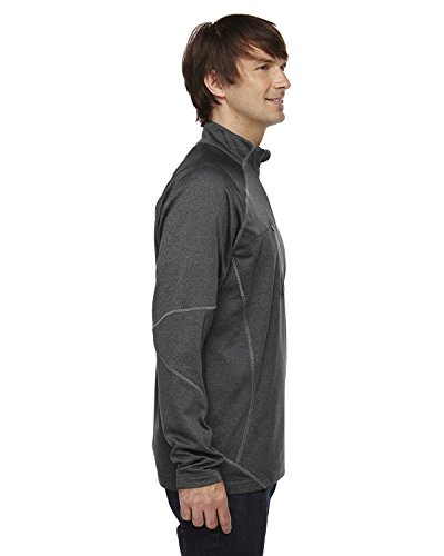 North End Men's Chest Pocket Fleece Half-Zip Top2